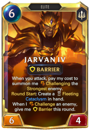 Empires Of The Ascended Lor Card Impressions Jarvan Iv King Jarvan Iii Cataclysm And More Mobalytics