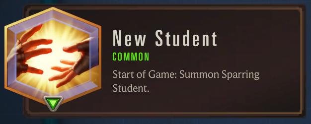 New Student (Lab of Legends)