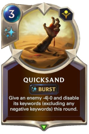 Quicksand (LoR Card)