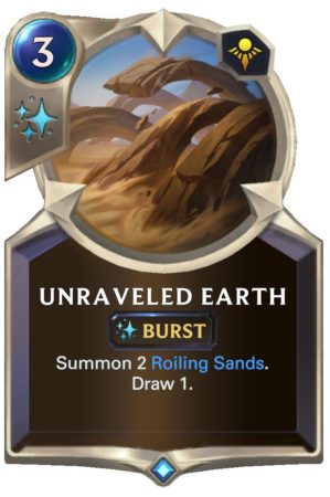 Unraveled Earth (LoR Card)