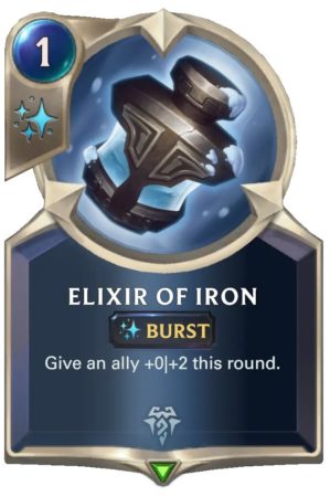 Elixir of Iron (LoR Card)