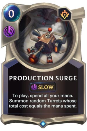 Production Surge (LoR Card)