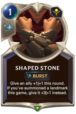 Shaped Stone (LoR Card)