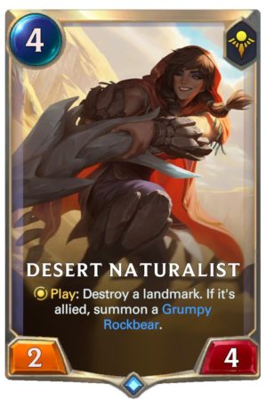 Desert Naturalist (LoR Card)