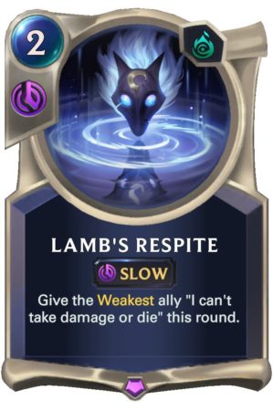 Lamb's Respite (LoR Card)