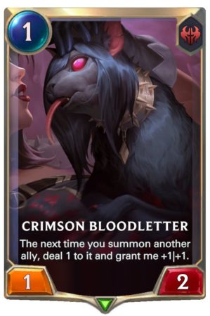 Crimson Bloodletter (LoR Card)