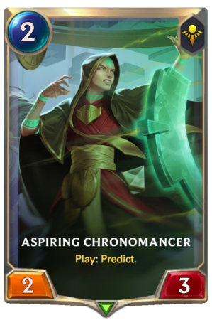 Aspiring Chronomancer (LoR reveal)