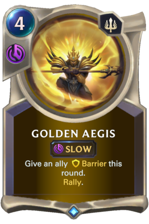 Golden Aegis (LoR reveal)