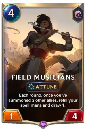 Field Musicians (LoR Card)