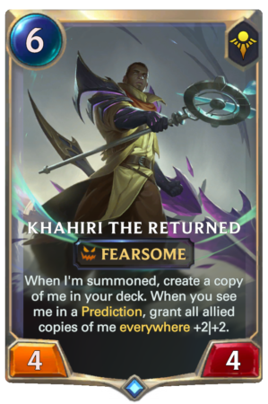Khahiri the Returned (LoR reveal)