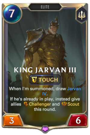 King Jarvan III (LoR reveal)