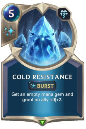 Cold Resistance (LoR Card)