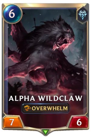 Alpha Wildclaw (LoR Card)