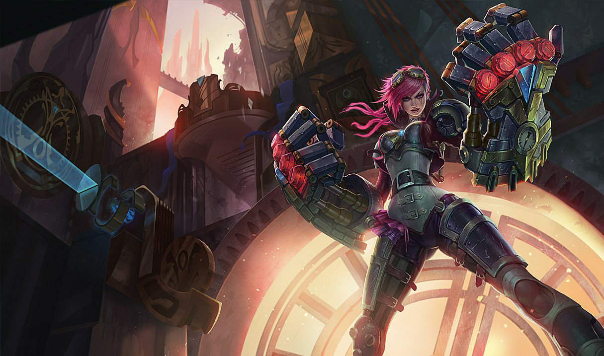 Vi (WIld Rift Splash Art)