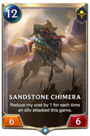 Sandstone Chimera (LoR Card)