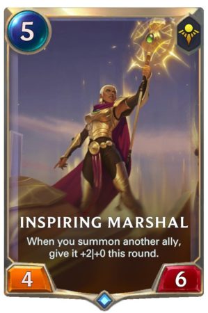 Inspiring Marshal (LoR Card)