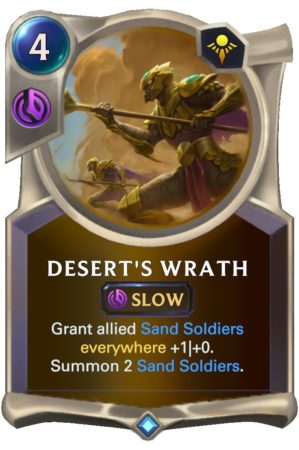 Desert's Wrath (LoR Card)