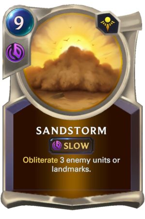 Sandstorm (LoR Card)