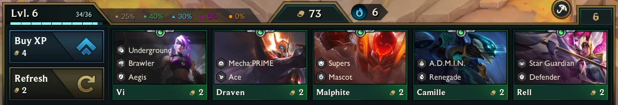 TFT Greedy Economy