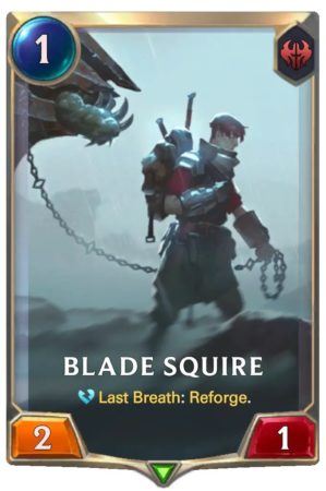 Blade Squire (LoR Card)