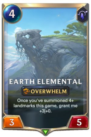 Earth Elemental (LoR Card)