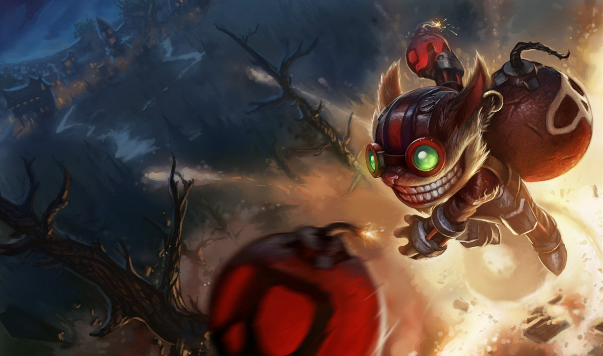 ZIggs (WIld Rift Splash Art)