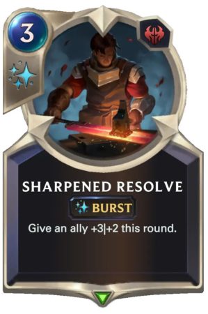 Sharpened Resolve (LoR Card)