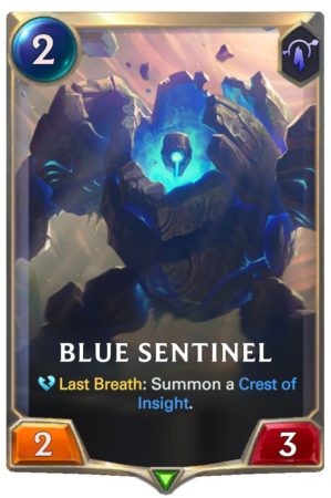 Blue Sentinel (LoR Card)