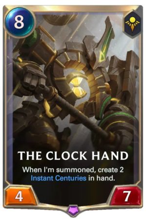 The Clock Hand (LoR Card)