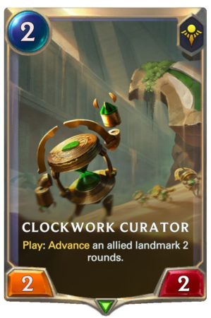 Clockwork Curator (LoR Card)
