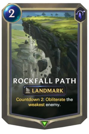 Rockfall Path (LoR Card)