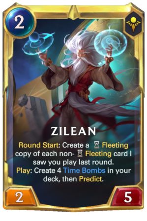 Zilean Level 2 (LoR Card)