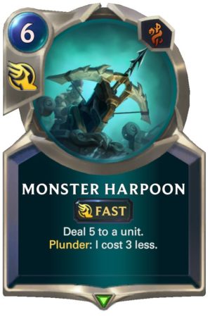 Monster Harpoon (LoR Card)