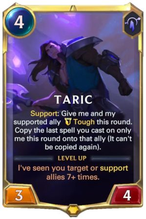 Taric level 1 (LoR card)