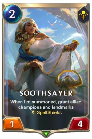 Soothsayer (LoR Card)