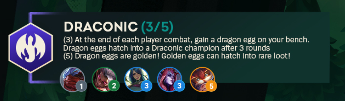 TFT Set 5 Draconic