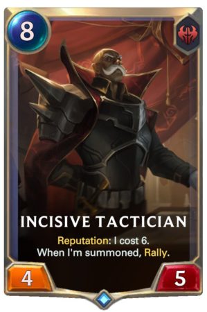 Incisive Tactician (LoR Card)