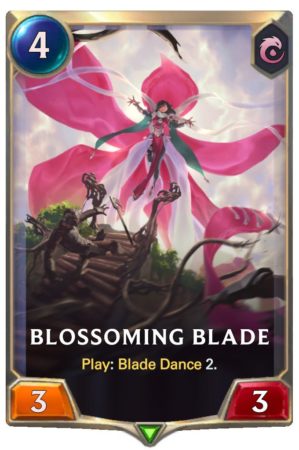 Blossoming Blade (LoR Card)