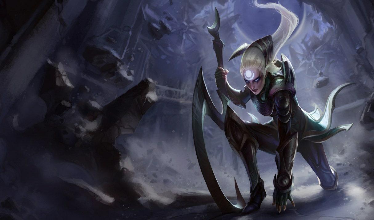 Diana (WIld Rift Splash Art)