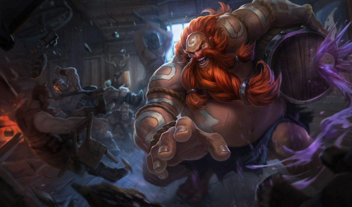 Gragas (WIld Rift Splash Art)