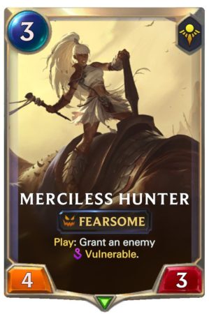 Merciless Hunter (LoR reveal)