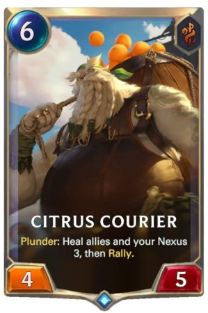 Citrus Courier (LoR Card)