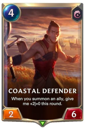 Coastal Defender (LoR Card)