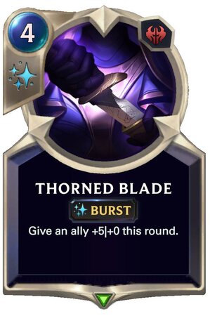 Thorned Blade (LoR Card)