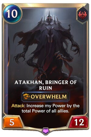 Atakhan, Bringer of Ruin (LoR Card)