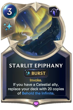 Starlit Epiphany (LoR Card)
