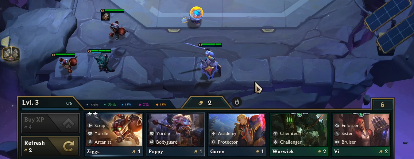 Hi, I just started playing TFT. I'm trying to understand how