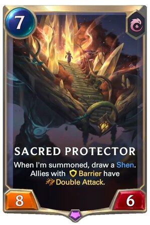 Sacred Protector (LoR Card)