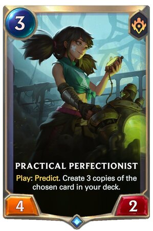 Practical Perfectionist (LoR Card)