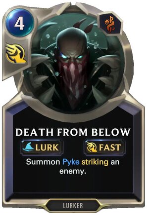 Death From Below (LoR Card)